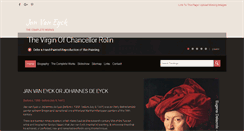 Desktop Screenshot of jan-van-eyck.org