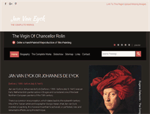 Tablet Screenshot of jan-van-eyck.org